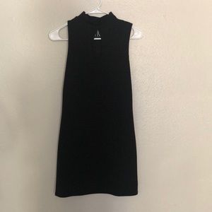 Black cocktail dress